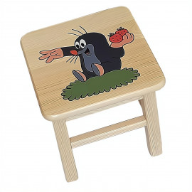 Detský stôl s tromi stoličkami Wood Krtko Detský stôl s tromi stoličkami Wood Krtko