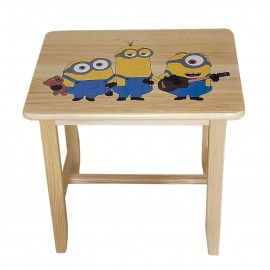 Detský stôl s tromi stoličkami Wood Mimoni