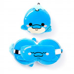 Cestovný vankúšik a maska na oči Delfínik