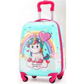 Detský cestovný kufor Jednorožec 29l