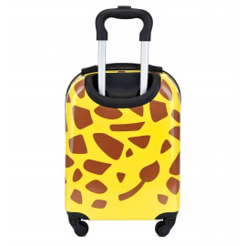 Detský cestovný 3D kufor Žirafa 29l