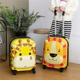 Detský cestovný 3D kufor Tiger 29l