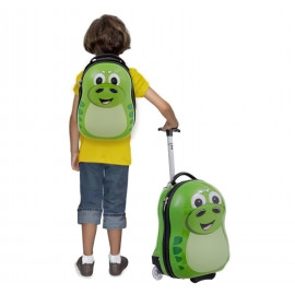 Detský cestovný kufor a batôžtek Dino 29l