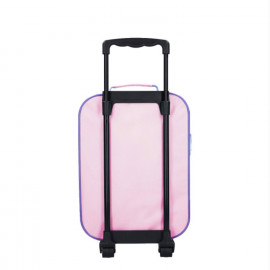 Detský cestovný kufor Tlapková Patrola ružová