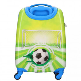 Detský cestovný kufor Futbalová lopta 29l