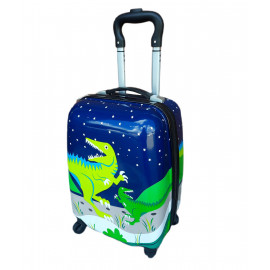 Detský cestovný kufor a batôžtek Dinosaurus 29l