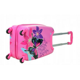 Detský cestovný kufor Motýliky 29l