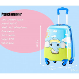 Detský cestovný kufor Sloník 29l