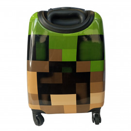 Detský cestovný kufor Minecraft Pixel 29l