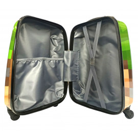 Detský cestovný kufor Minecraft Pixel 29l