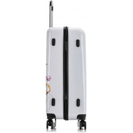 Detský cestovný kufor Kvety 45l