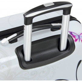 Dievčenský cestovný kufor Motýliky 45l