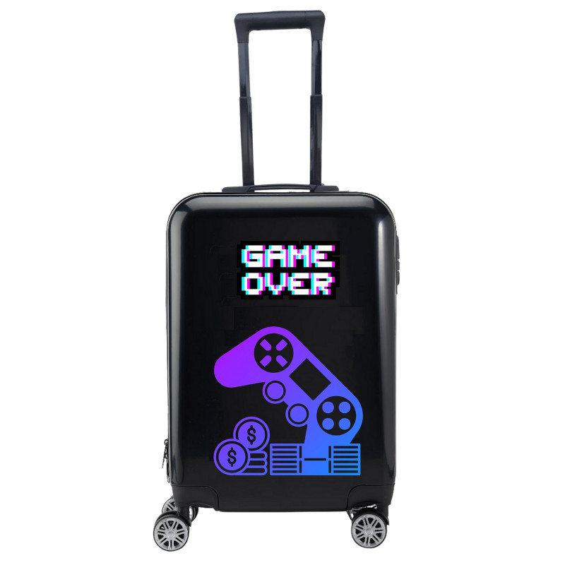 Detský cestovný kufor Game over 45l