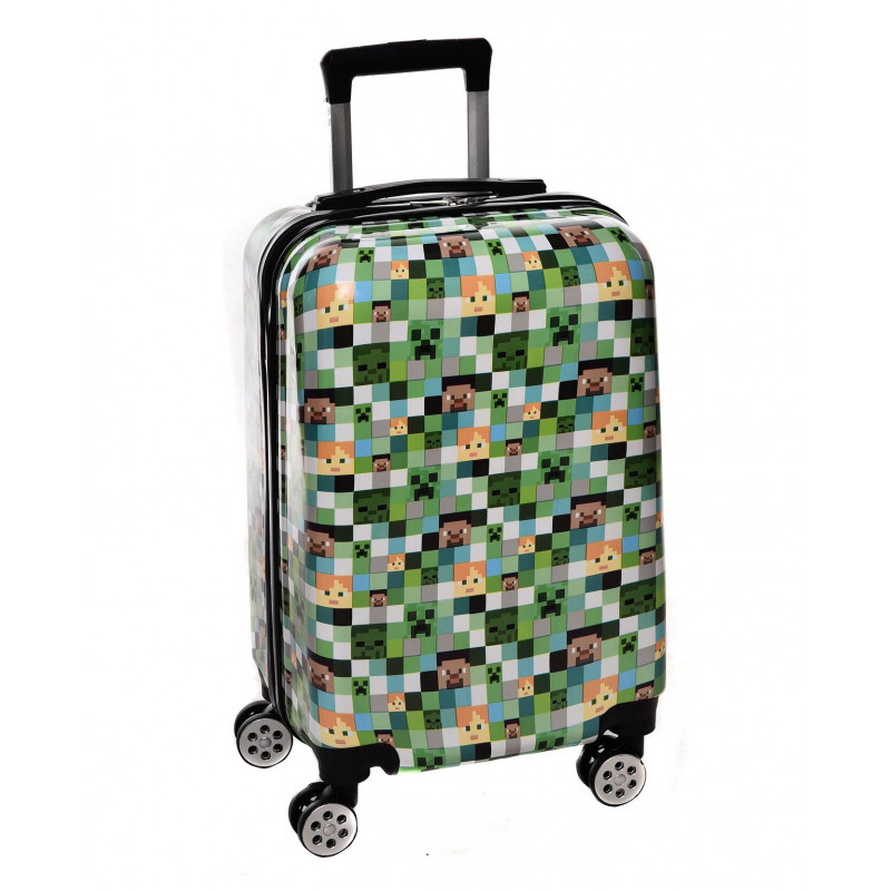 Detský cestovný kufor Minecraft pixely 45l