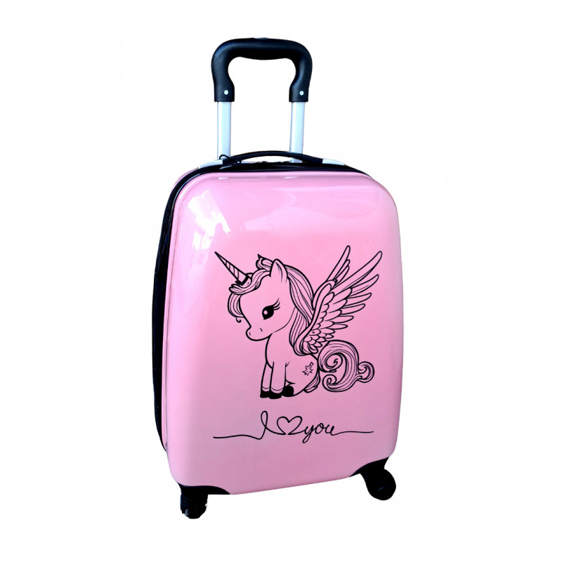 Detský cestovný kufor Love unicorn 29l