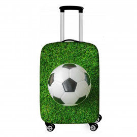 Detský cestovný kufor Futbalová lopta na tráve 45l Detský cestovný kufor Futbalová lopta na tráve 45l