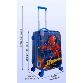Detský cestovný kufor Spiderman city 45l
