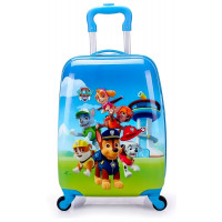 Detský cestovný kufor Labková patrola 29l