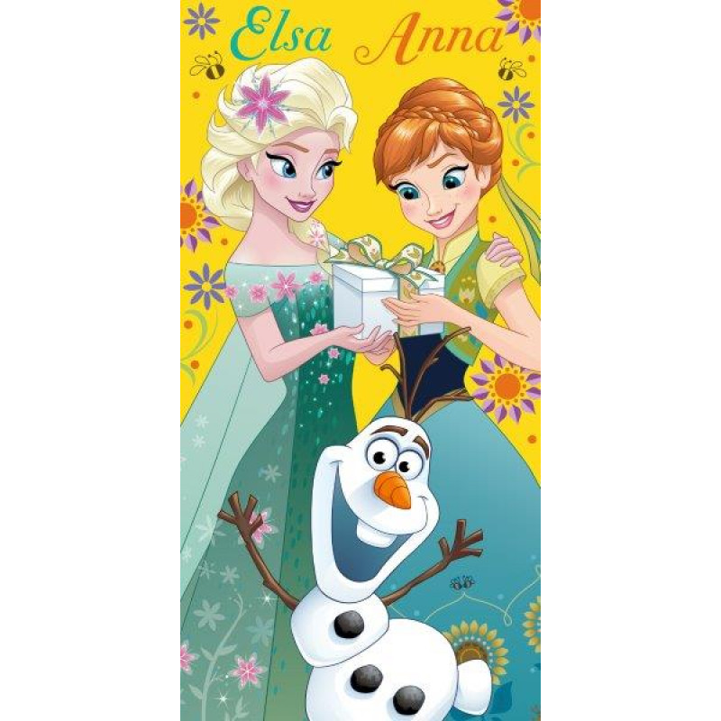 Detská osuška Anna a Elsa 140x70 cm Detská osuška Anna a Elsa 140x70 cm
