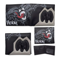 Peňaženka Venom Marvel s 3D logom