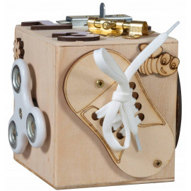 Montessori drevená kocka - malá