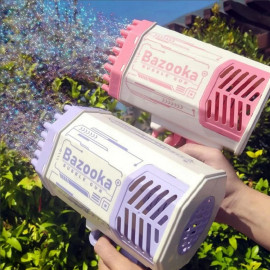Mega pištoľ na bubliny Bazooka