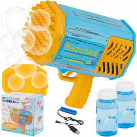 Mega pištoľ na bubliny Bazooka