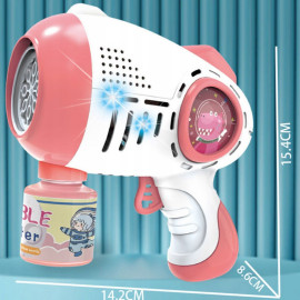 Automatická pištoľ na bubliny Dinosaurs s náplňou Automatická pištoľ na bubliny Dinosaurs s náplňou