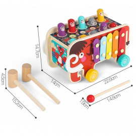 Montessori mamut na kolieskach