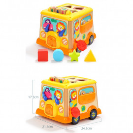 Montessori kocka autobus Montessori kocka autobus