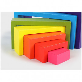 Montessori dúhová skladačka 