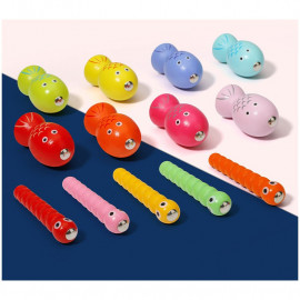 Montessori lovenie rybičiek a červov