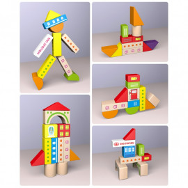 Veľká sada drevené mesto