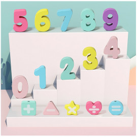 Montessori multifunkčná drevená vkladačka 3v1