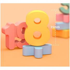 Dřevěné montessori puzzle matematika Dřevěné montessori puzzle matematika