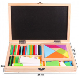 Veľká montessori sada v kufríku Veľká montessori sada v kufríku