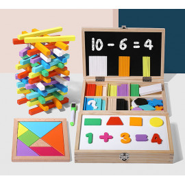 Veľká montessori sada v kufríku Veľká montessori sada v kufríku