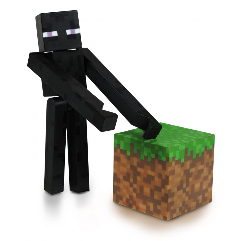 Figúrka Minecraft Enderman s príslušenstvom 9cm Figúrka Minecraft Enderman s príslušenstvom 9cm