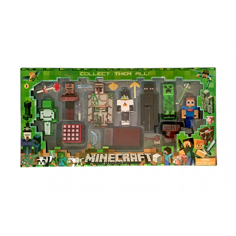 Kolekcia figúrok Minecraft Premium 18ks