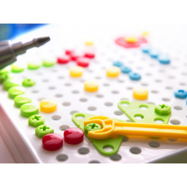 Veľká vzdelávacia sada pre domácich majstrov 261 dielov