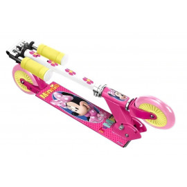 Detská skladacia kolobežka Myška Minnie ružová