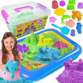 Kinetický piesok 3kg sada MAXI