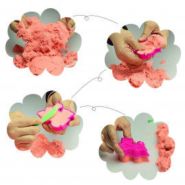 Kinetický piesok 2kg sada MAXI Kinetický piesok 2kg sada MAXI