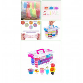 Veľká sada Laboratórium slizu s doplnkami v boxe