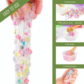 Veľká sada Laboratórium slizu s doplnkami v boxe