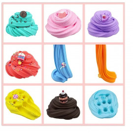 Súprava slizu Slime kit 10x s doplnkami