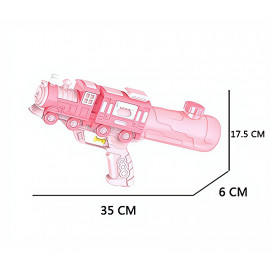 Vodná pištoľ Mašinka ružová
