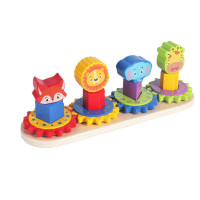 Montessori skladačka zvieratká