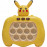 Zručnostná elektronická hra Pop it Pikachu