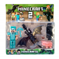 Kolekcia figúrok Minecraft My buildings sada 12 ks